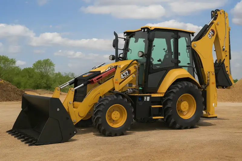 Koparko-ładowarka CAT 432